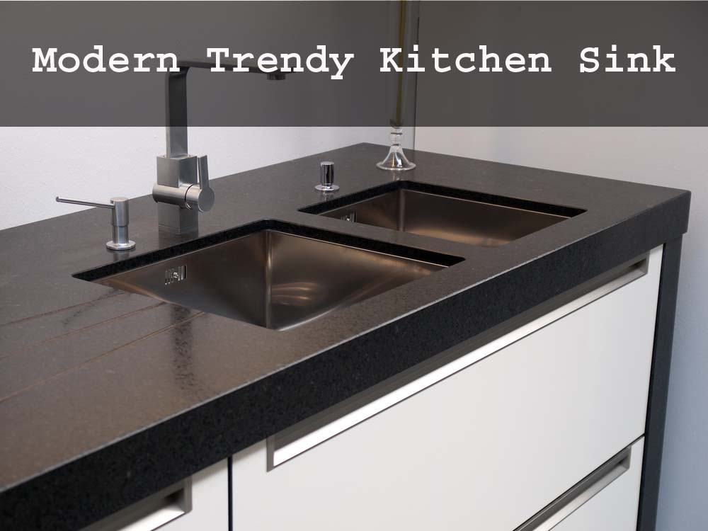 Modern Trendy Kitchen Sink